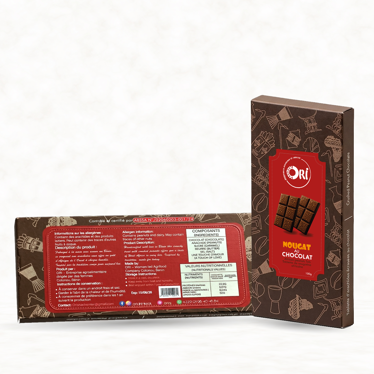 nougat chocolat nougat chocolat